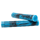 Root Industries Fractal Scooter Grips - Blue/Black