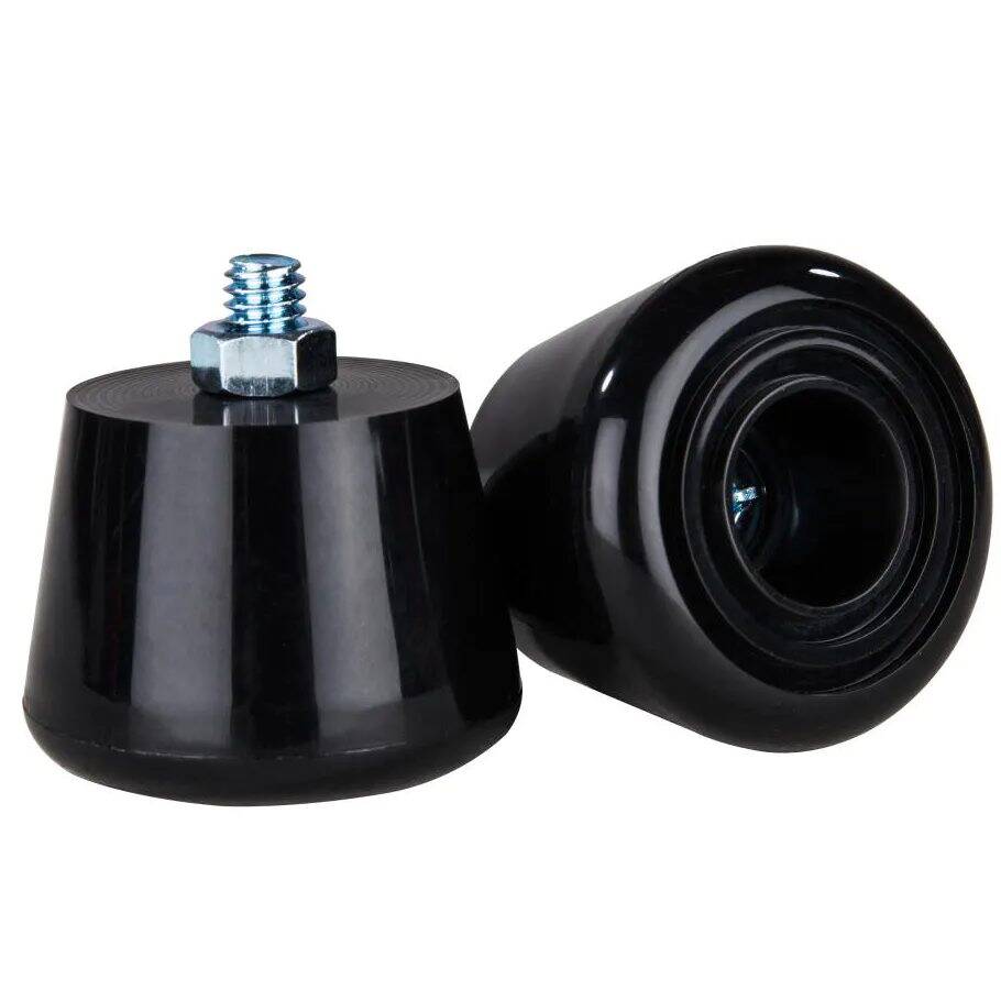 Rookie All Star Roller Skate Toe Stops - Black (2-Pack)