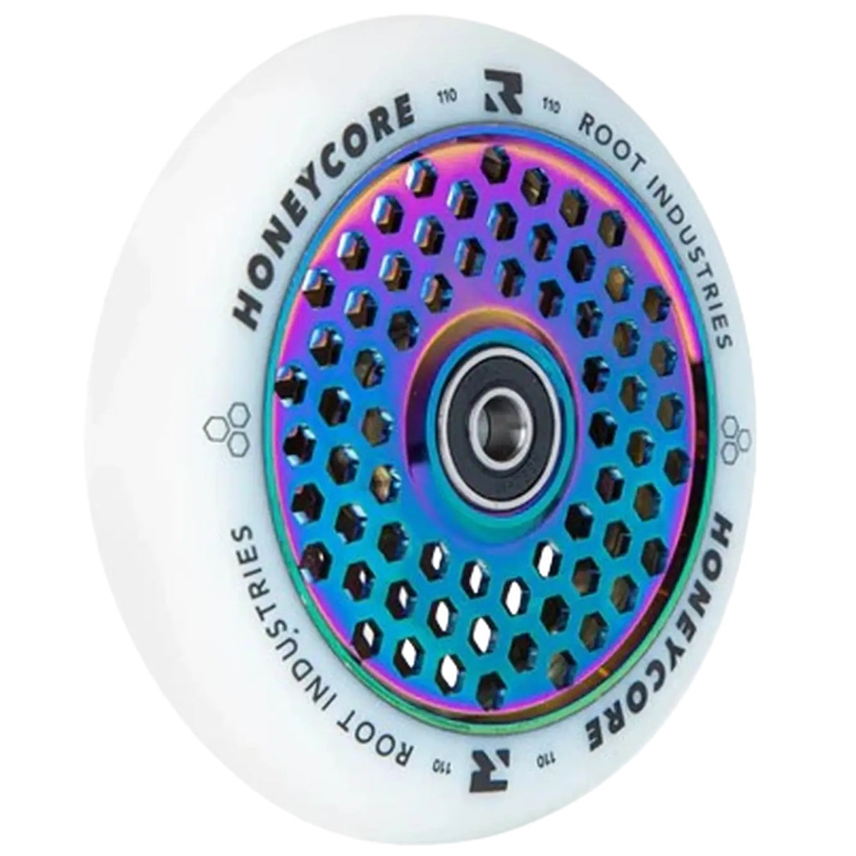 Root Honey Core 110mm Scooter Wheel - White/Rocket Fuel