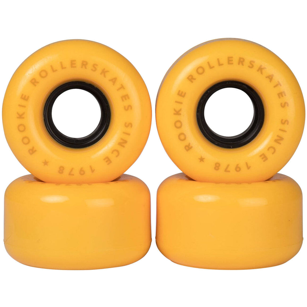 Rookie Classic 78 Quad Roller Skate Wheels 58mm - Yellow