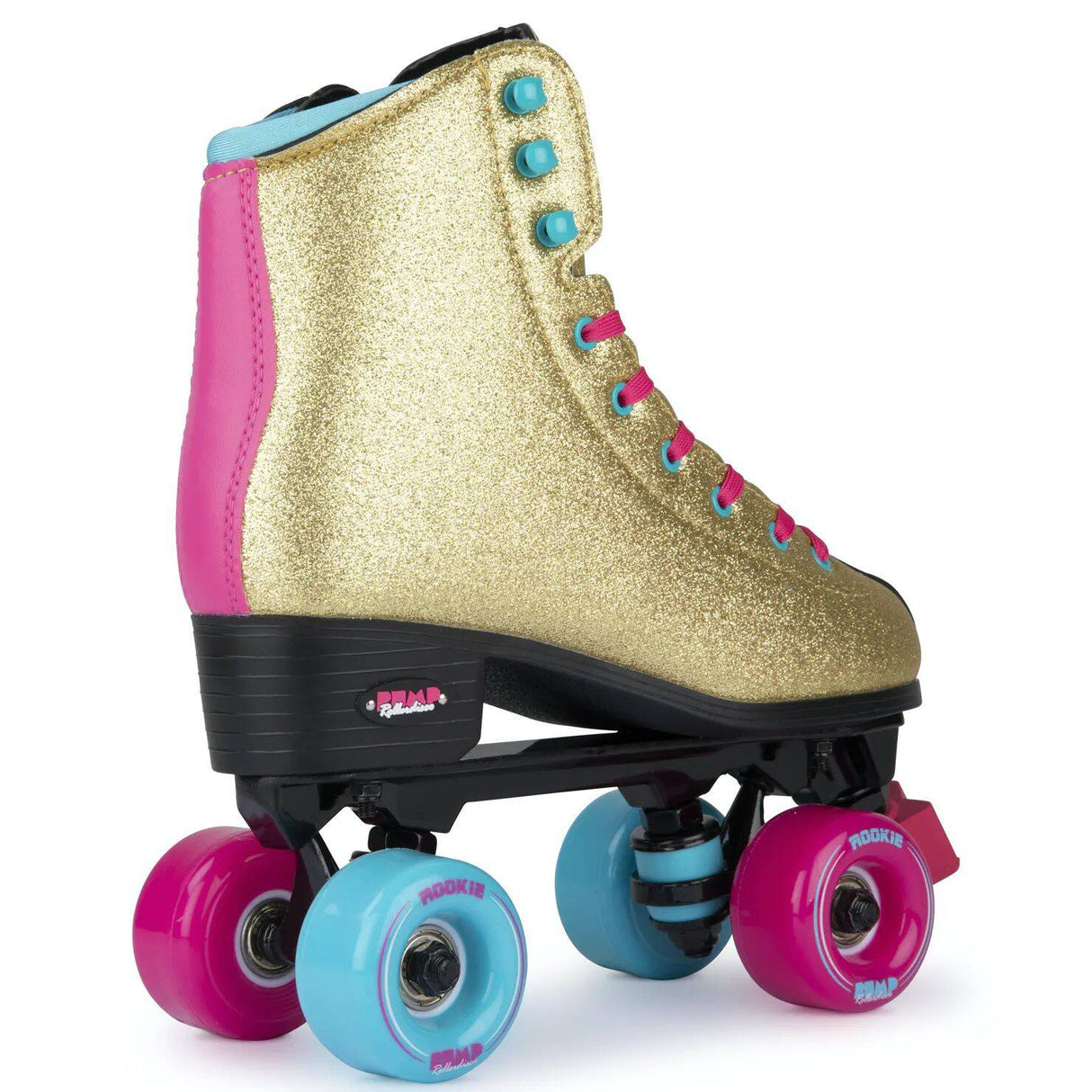 Rookie Bump Rollerdisco Quad Roller Skates - Gold