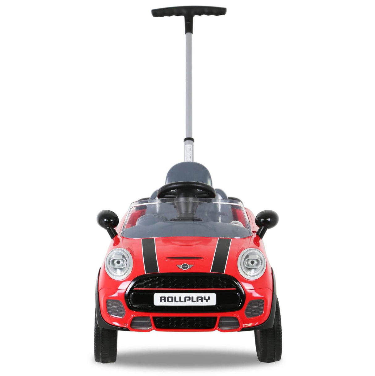 Rollplay Mini Cooper Push Car w/ Parental Handle - Red