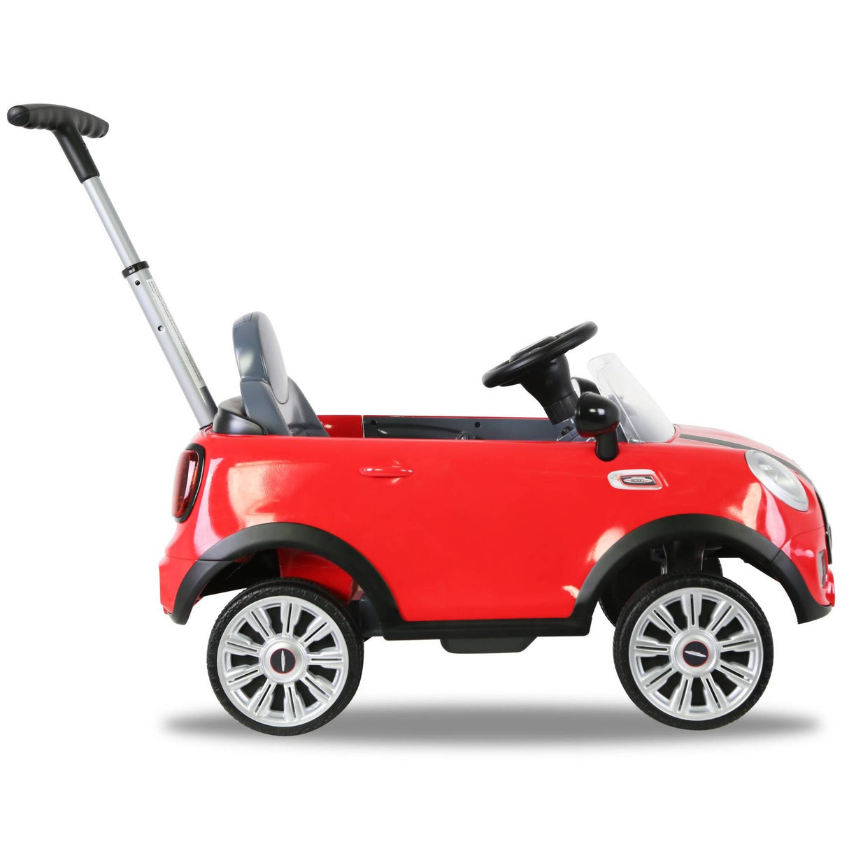 Rollplay Mini Cooper Push Car w/ Parental Handle - Red