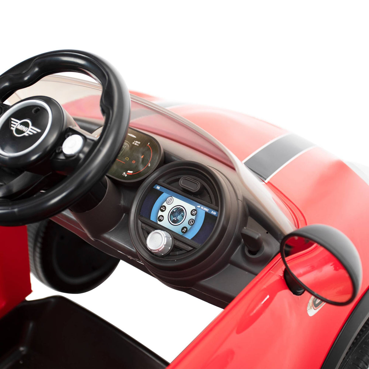 Rollplay Mini Cooper Push Car w/ Parental Handle - Red