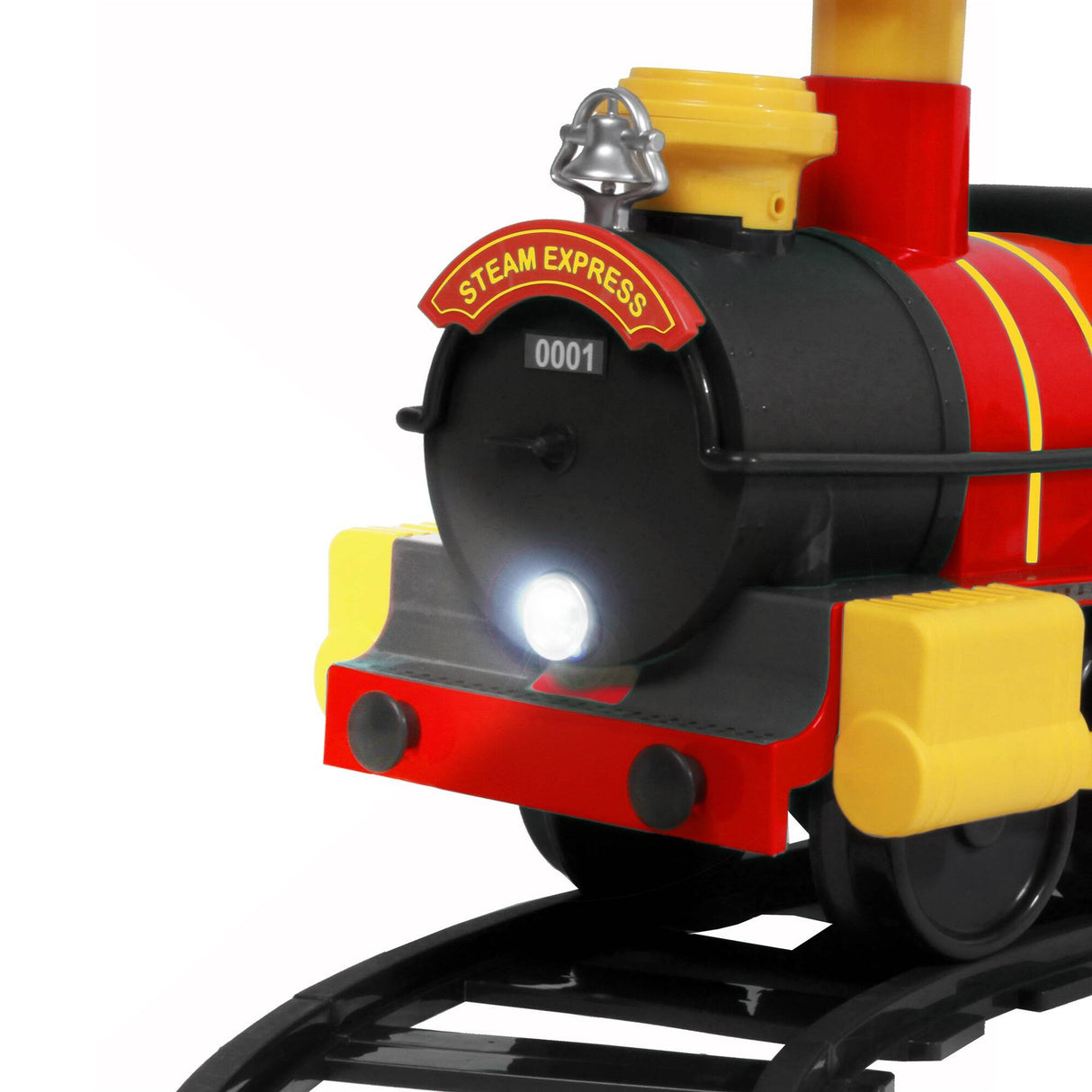 Rollplay Steam Train 6 Volt Electric Ride On w/Track Pack