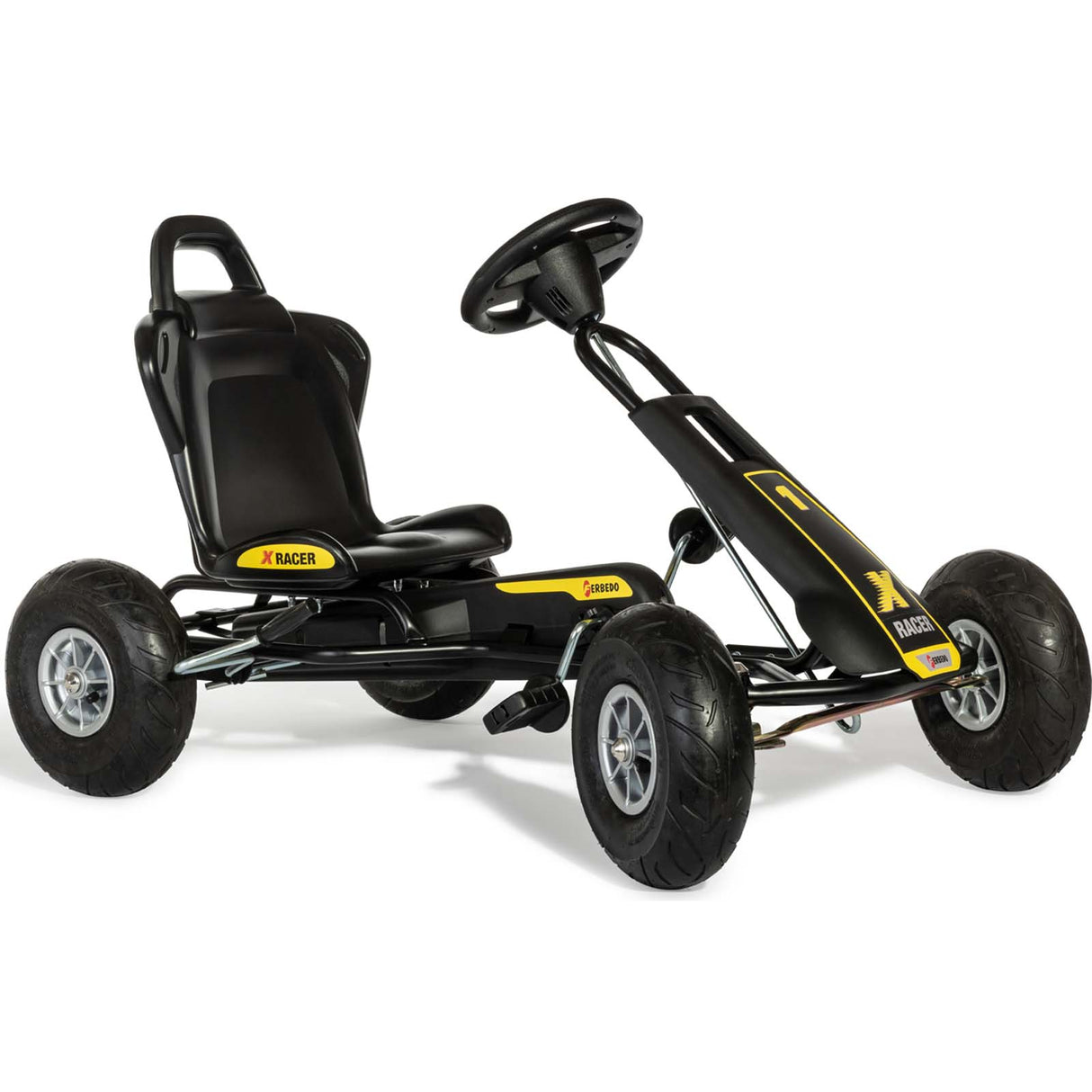 Rolly Toys ATX-Racer Go Kart w/ Brake - Black