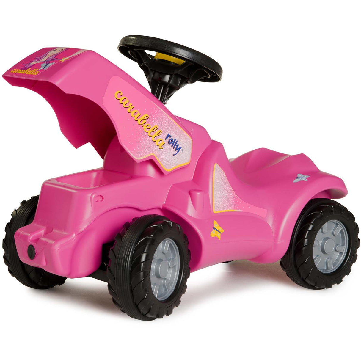 Rolly Toys Carabella Mini Tractor w/ Opening Bonnet - Pink