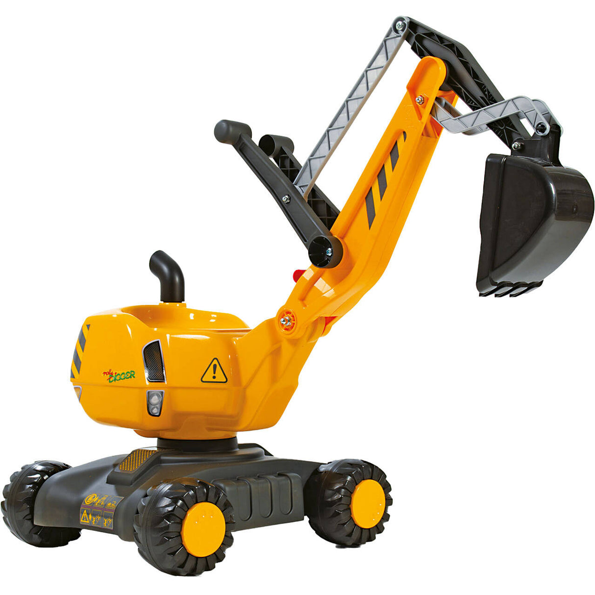 Rolly Toys Mobile 360 Excavator - Yellow