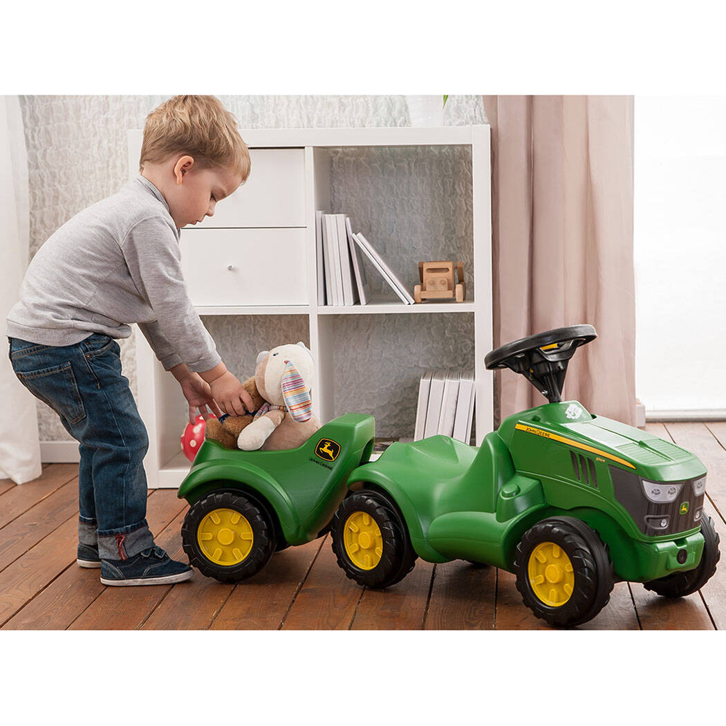 Rolly Toys Mini Tractor Trailer - John Deere