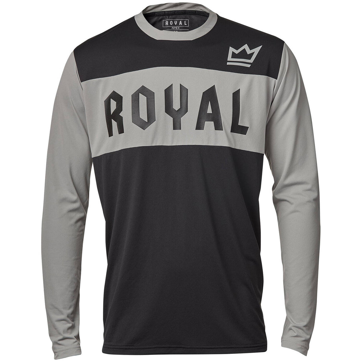 Royal Racing Apex Long Sleeve Jersey - Grey/Black