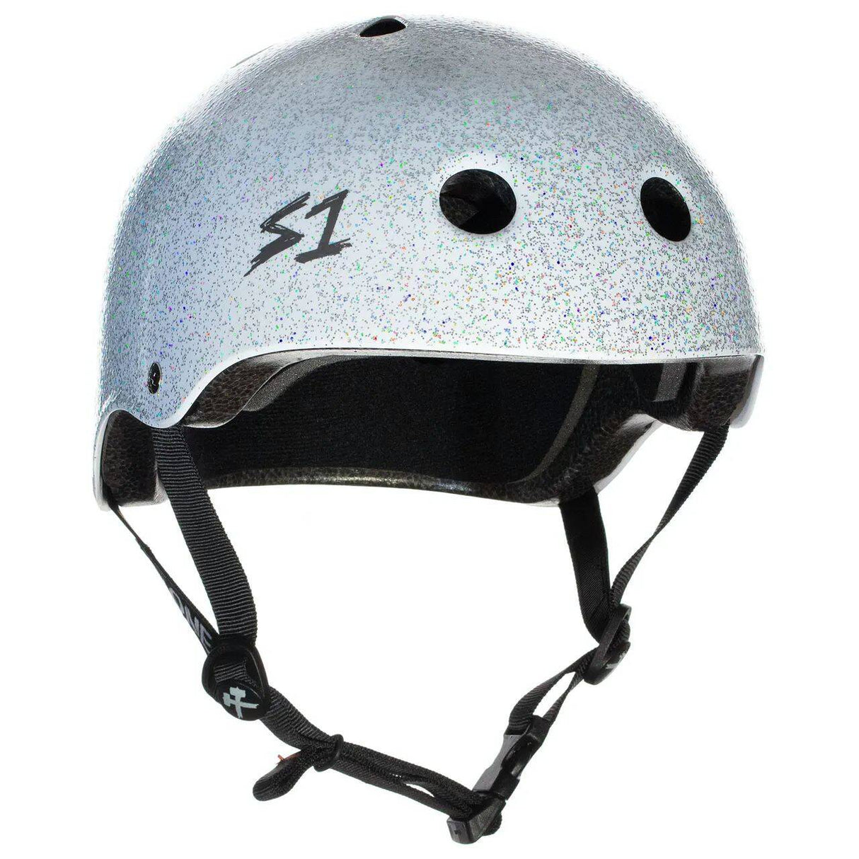 S1 Lifer Multi Impact Helmet - White Glitter