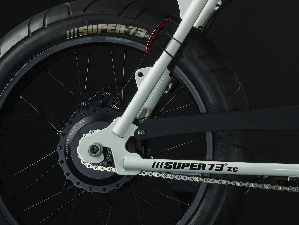 Super73-ZG Electric Bike - White