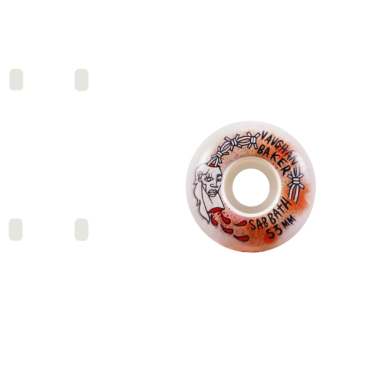 Sabbath Wheels Vaughan Baker Pro Skateboard Wheels 53mm