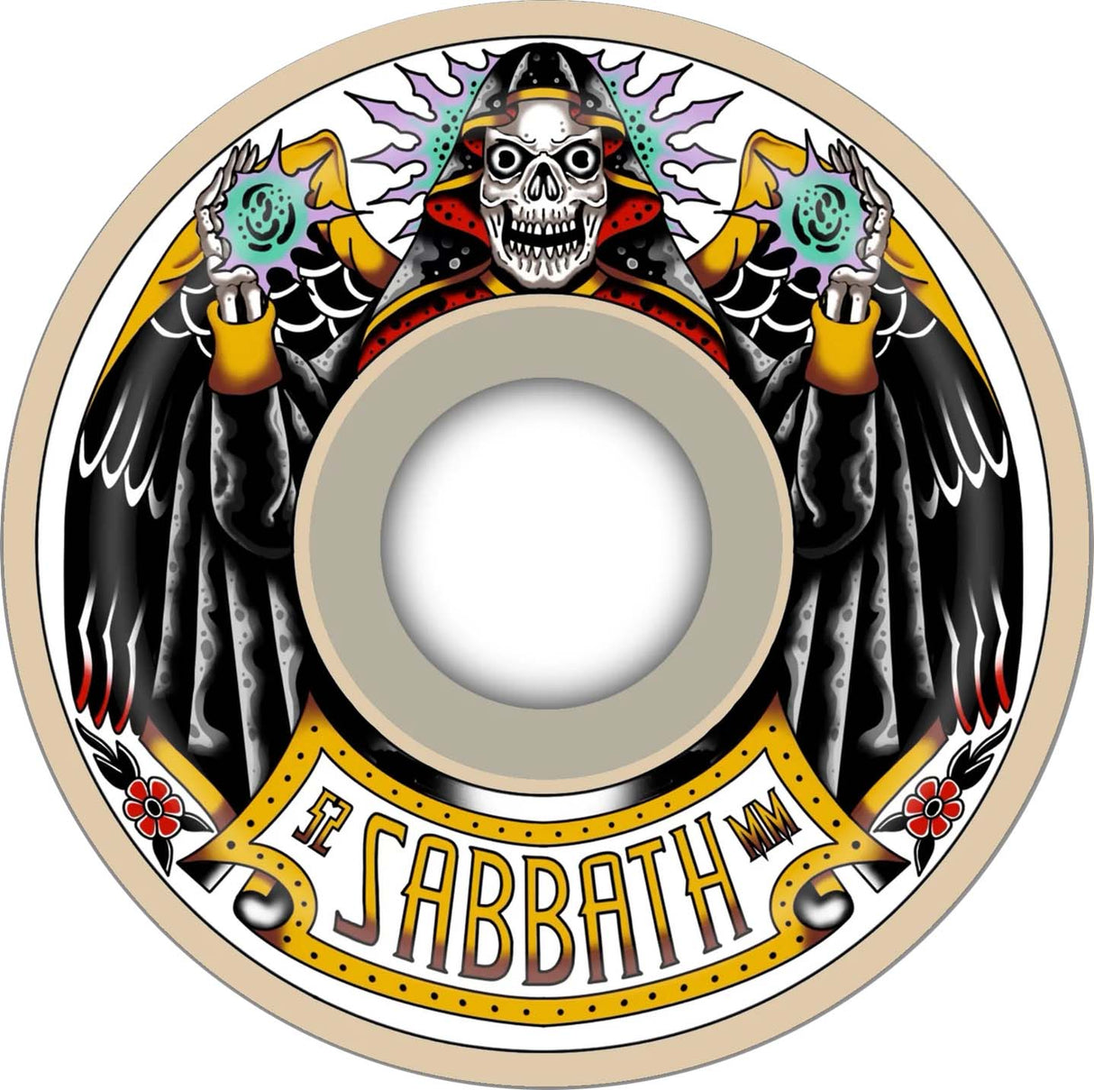 Sabbath Wheels Angel Of Death Skateboard Wheels 52mm