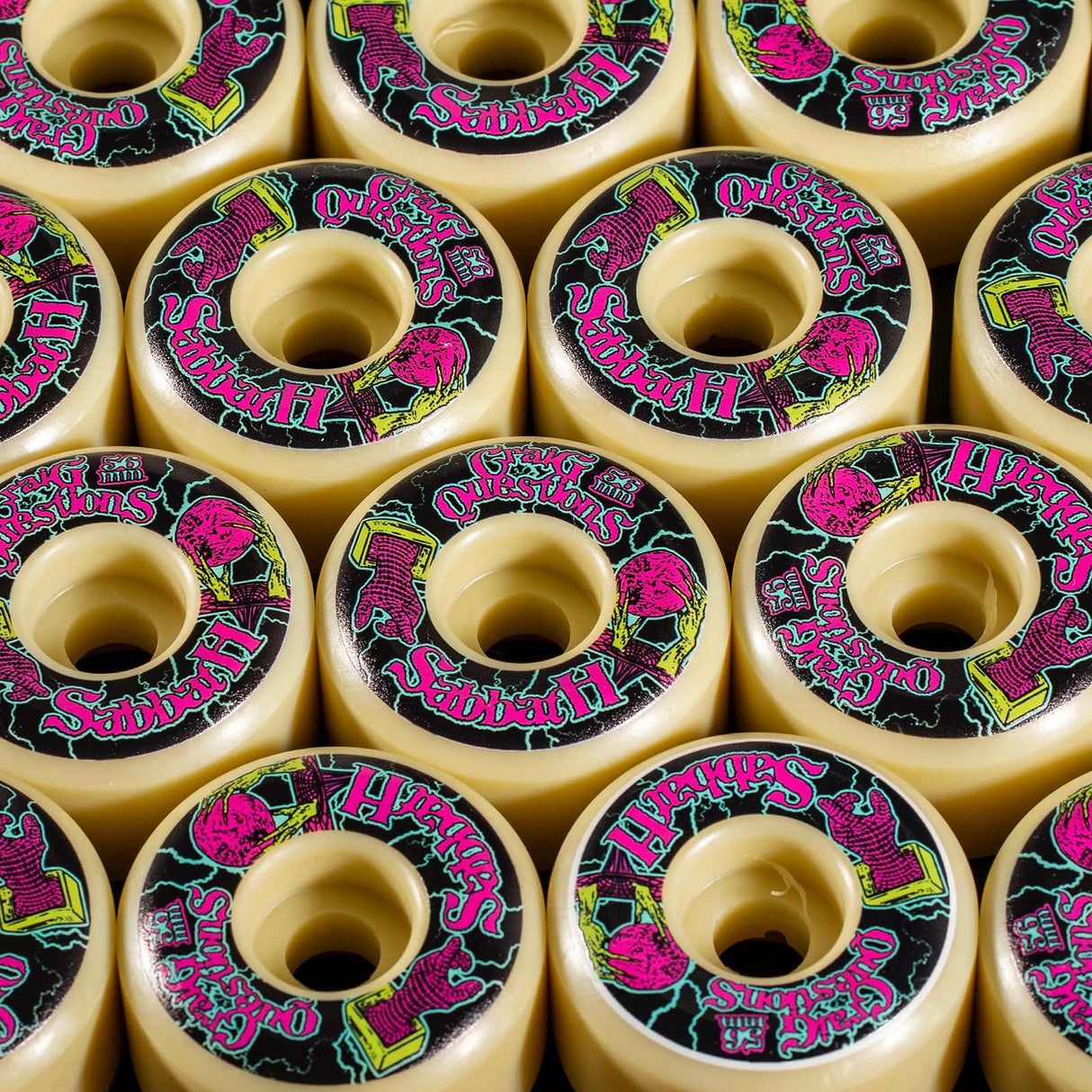 Sabbath Wheels Craig Questions x Funeral French Skateboard Wheels 56mm