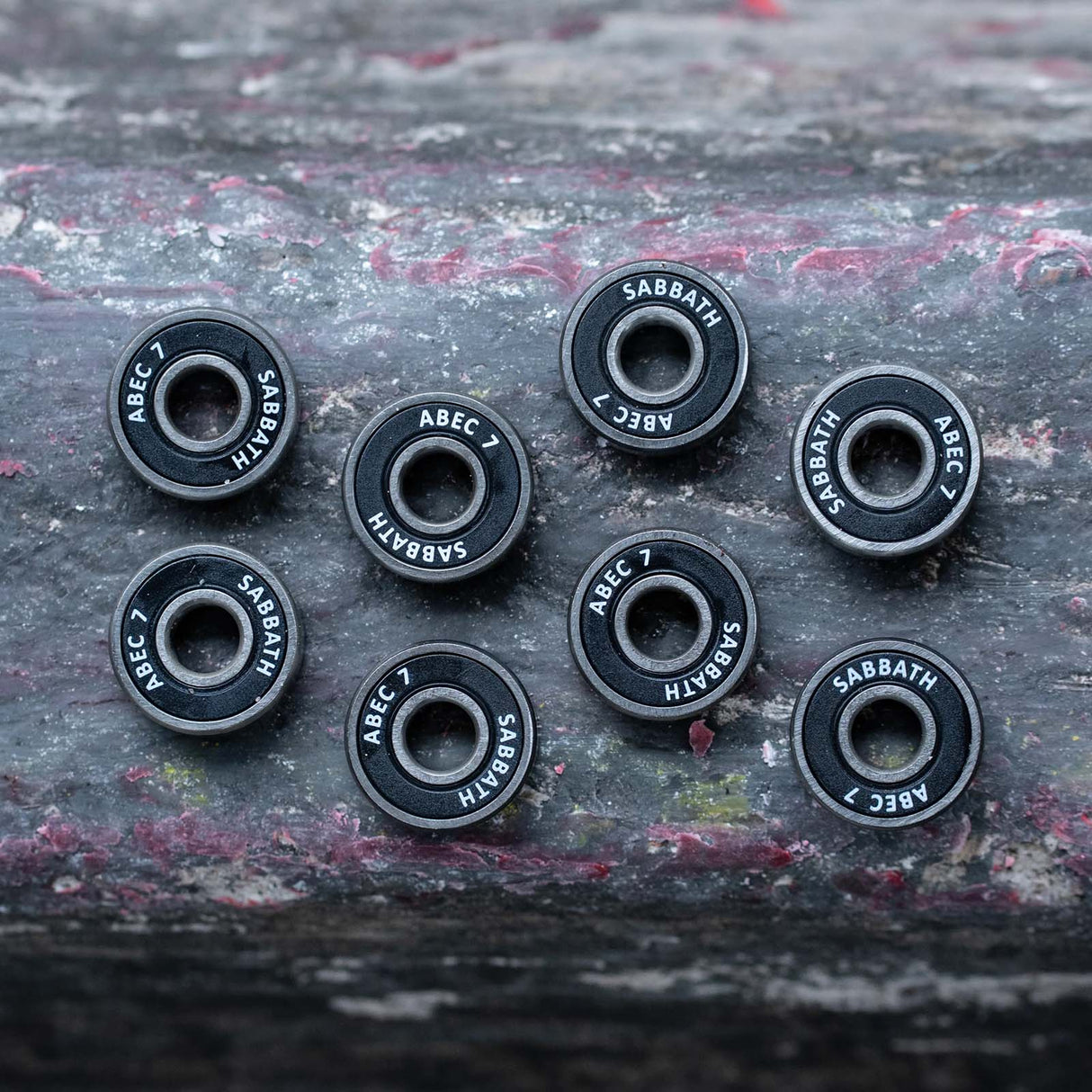 Sabbath Wheels Fast As F Board Bearings - Black