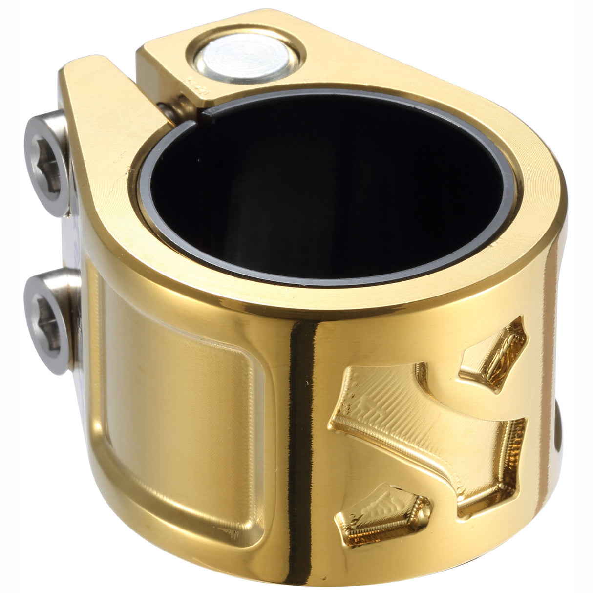 Sacrifice Spy IHC 2 Bolt Scooter Collar Clamp - Neo Gold