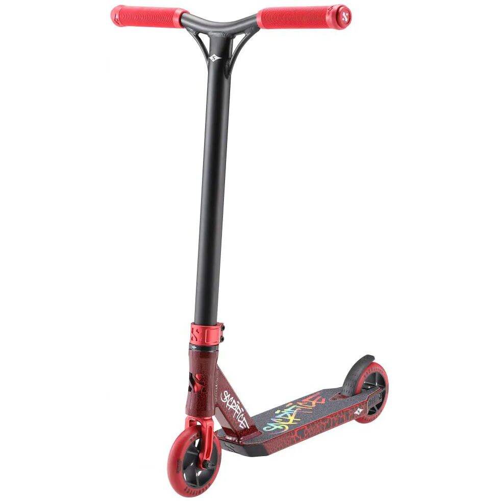 Sacrifice Mini Flyte V2 Stunt Scooter - Red/Black Graffiti