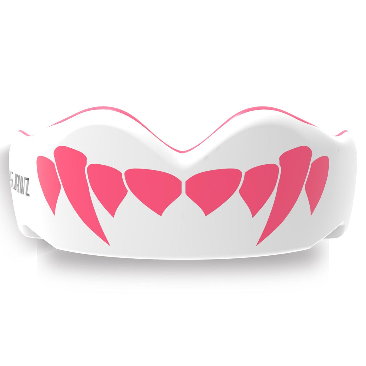 Safejawz Extro-Series Mouth Guards - Fangz - White/Pink
