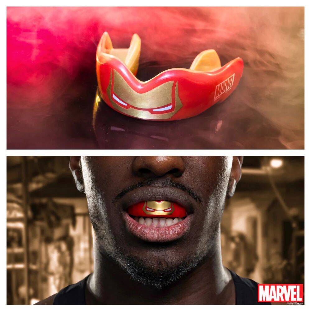 Safejawz Marvel Junior Mouth Guards - Iron-Man