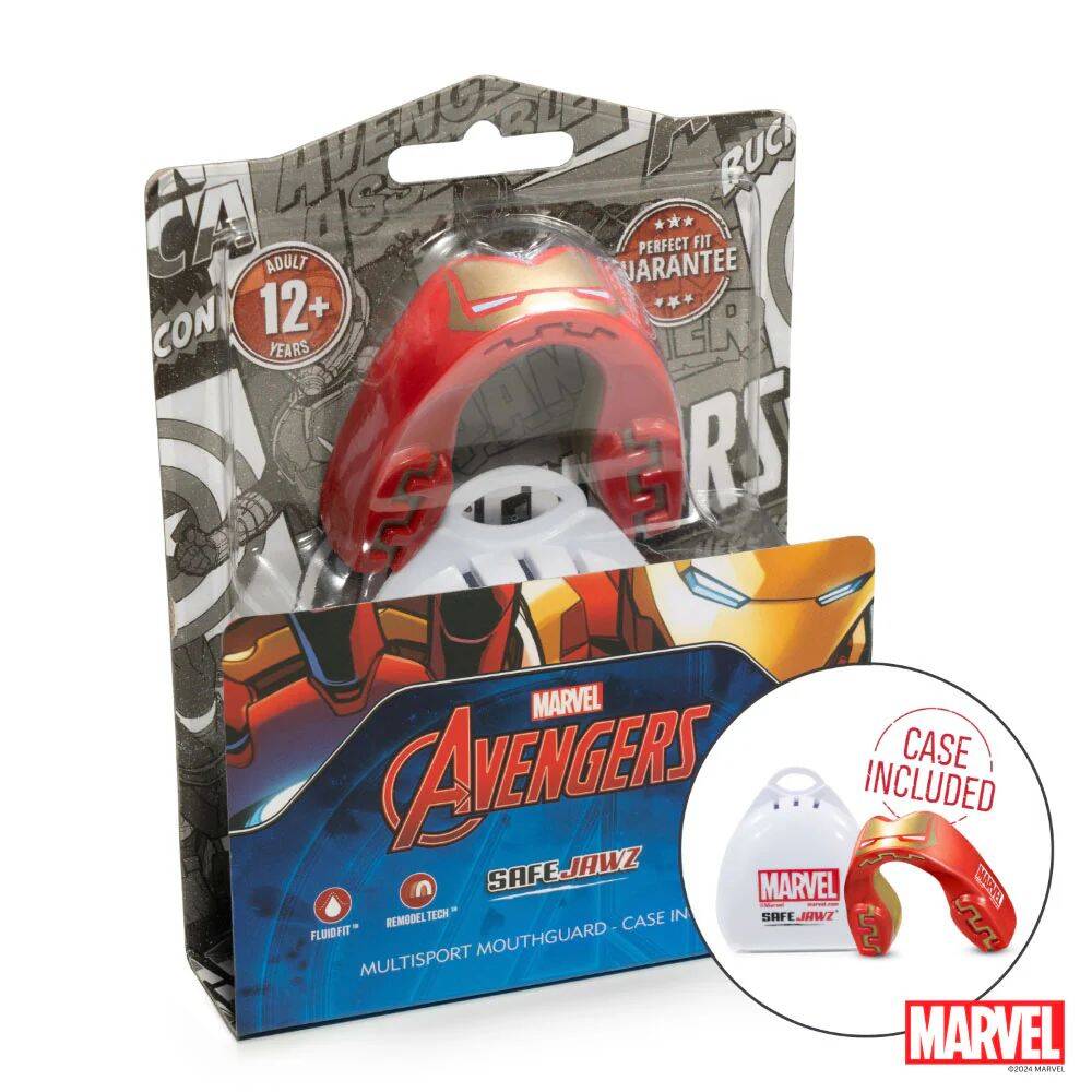 Safejawz Marvel Junior Mouth Guards - Iron-Man