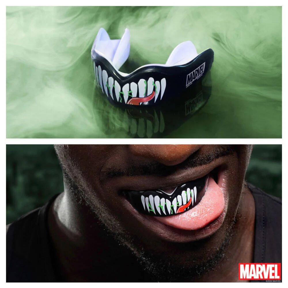 Safejawz Marvel Junior Mouth Guards - Venom