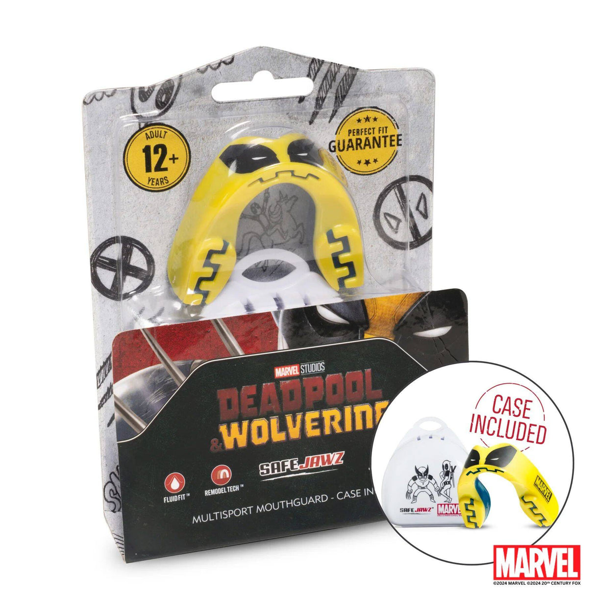Safejawz Marvel Mouth Guards - Wolverine