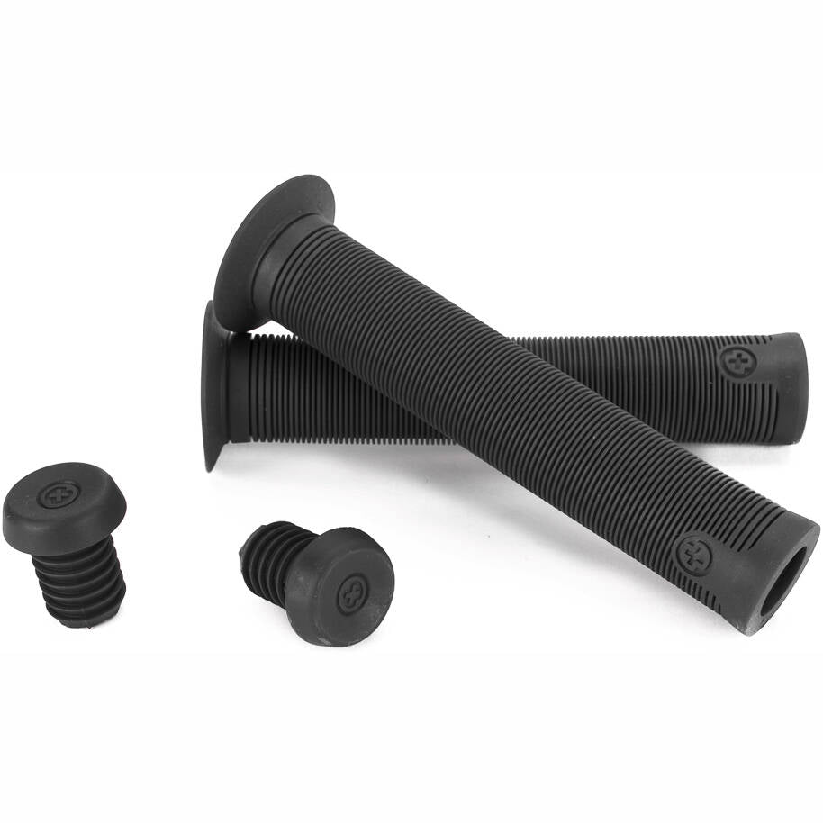 Saltplus XL Flanged BMX Grips - Black