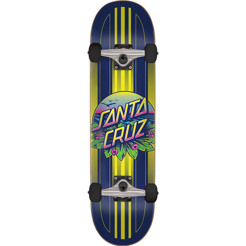 Santa Cruz Sunset Dot Mini Complete Skateboard - 7.5''