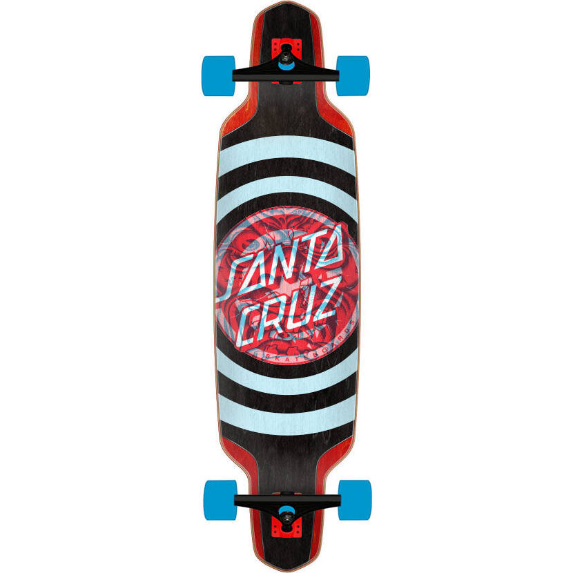 Santa Cruz Decoder Roskopp Drop Thru Complete Longboard - Multi 37.5"