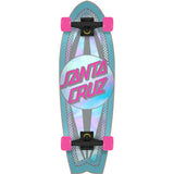 Santa Cruz Prismatic Dot Shark Complete Cruiser - Silver 27.7"