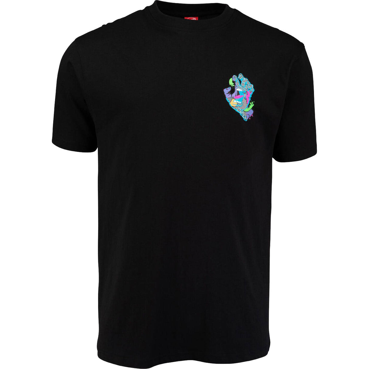 Santa Cruz Strange Hand T Shirt - Black