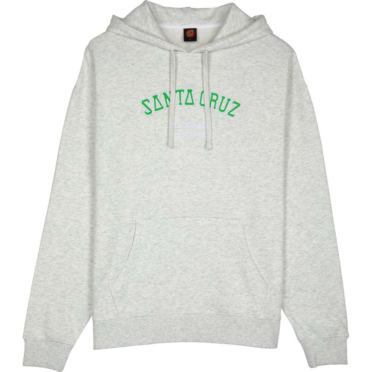 Santa Cruz Collegiate Strip Hoodie - Athletic Heather