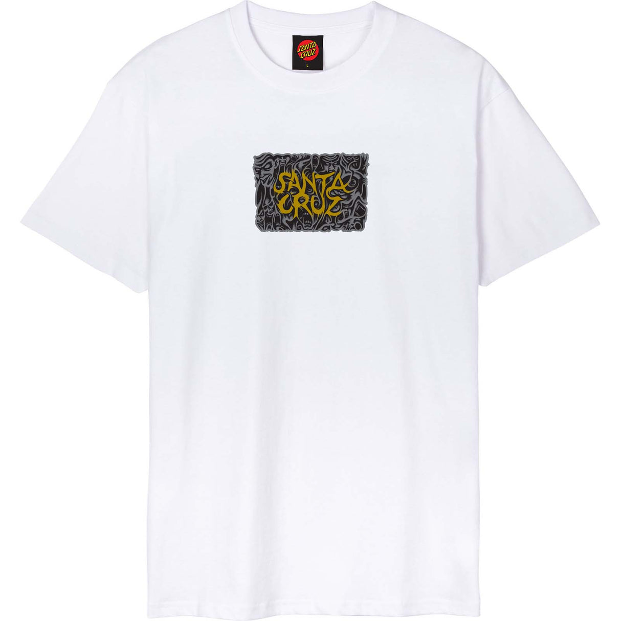 Santa Cruz Knox Faces T Shirt - White