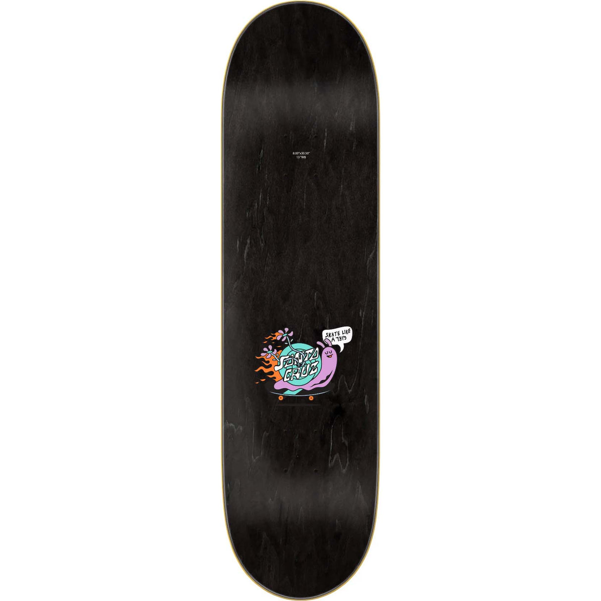 Santa Cruz Skate Like A Girl Skateboard Deck - 8"
