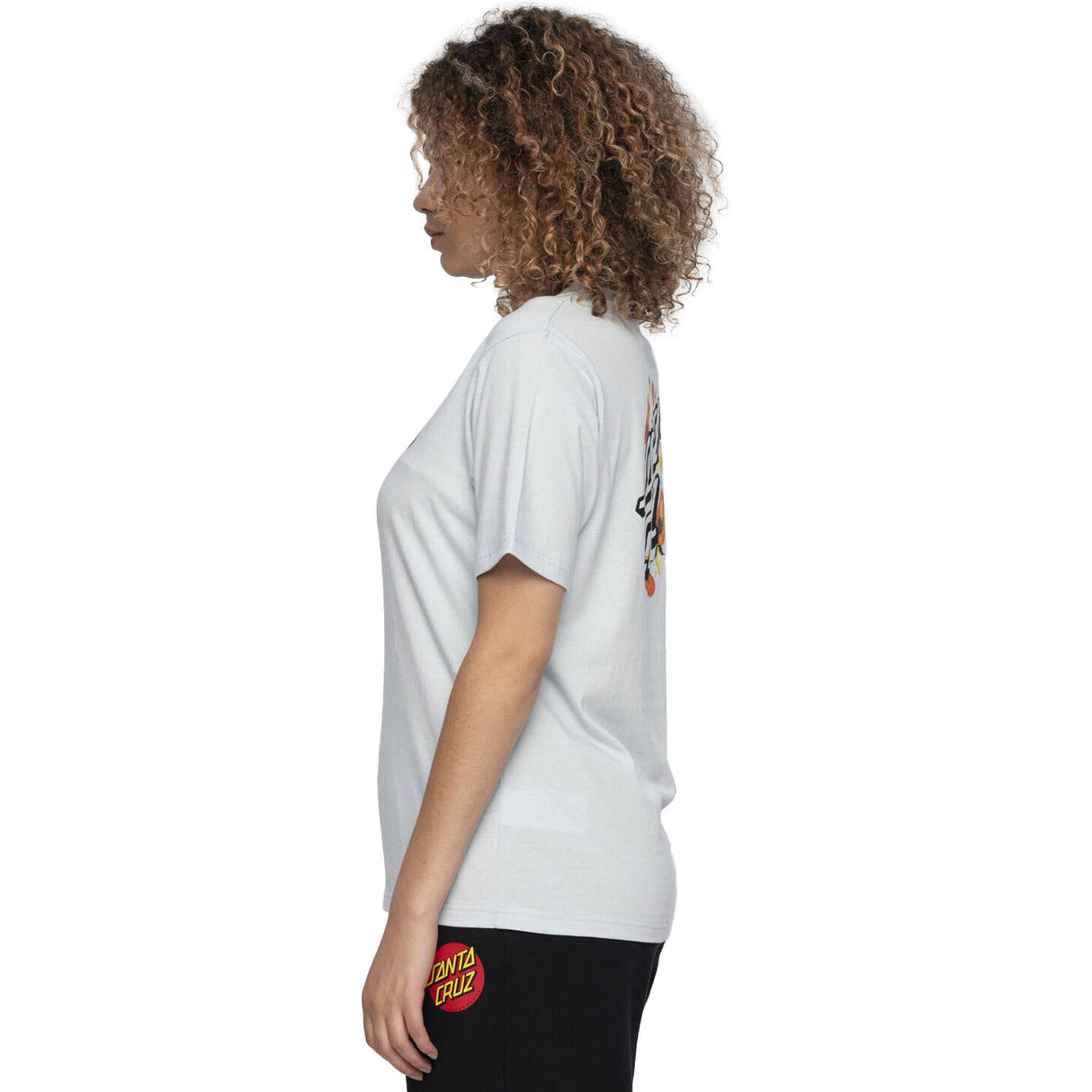 Santa Cruz Orchard Dot T Shirt - Baby Blue