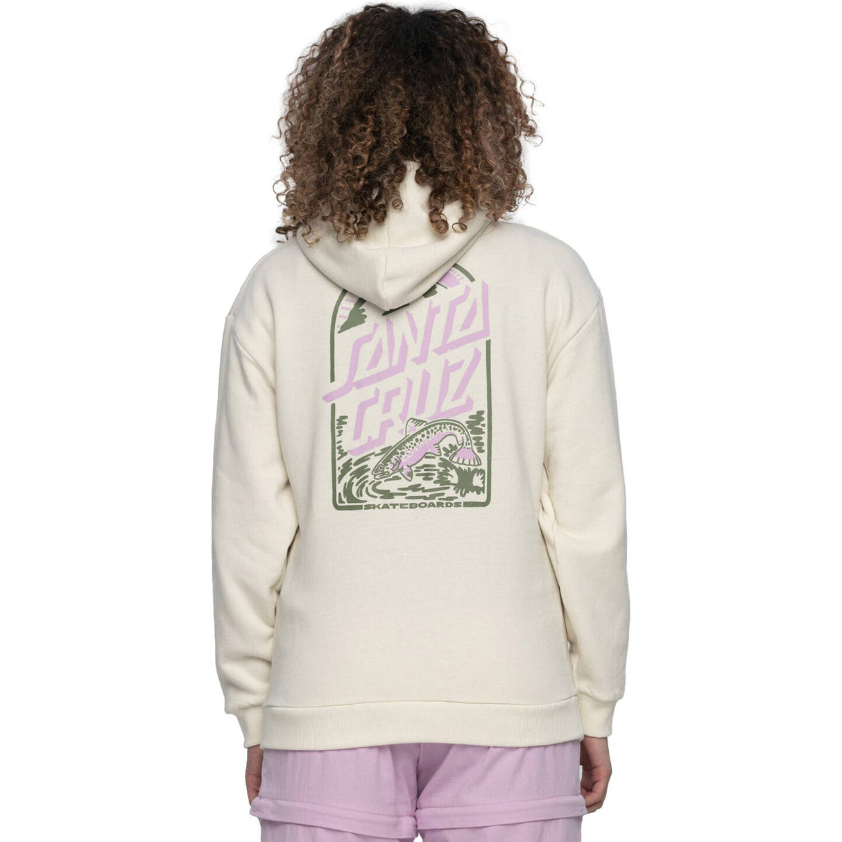 Santa Cruz Retreat Hoodie - Off White