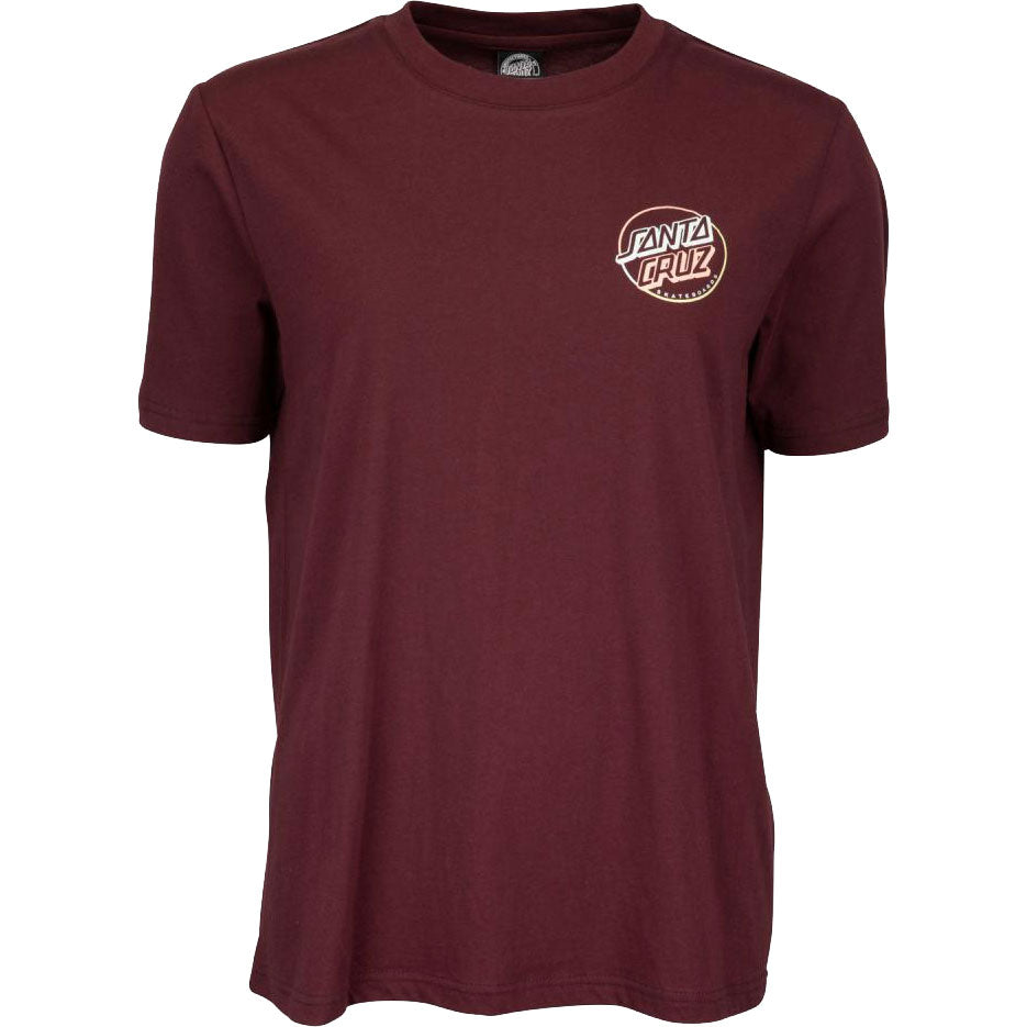 Santa Cruz Opus In Colour T Shirt - Beetroot