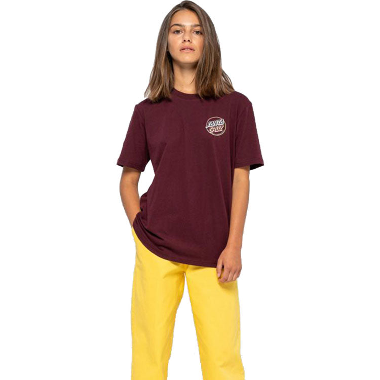 Santa Cruz Opus In Colour T Shirt - Beetroot