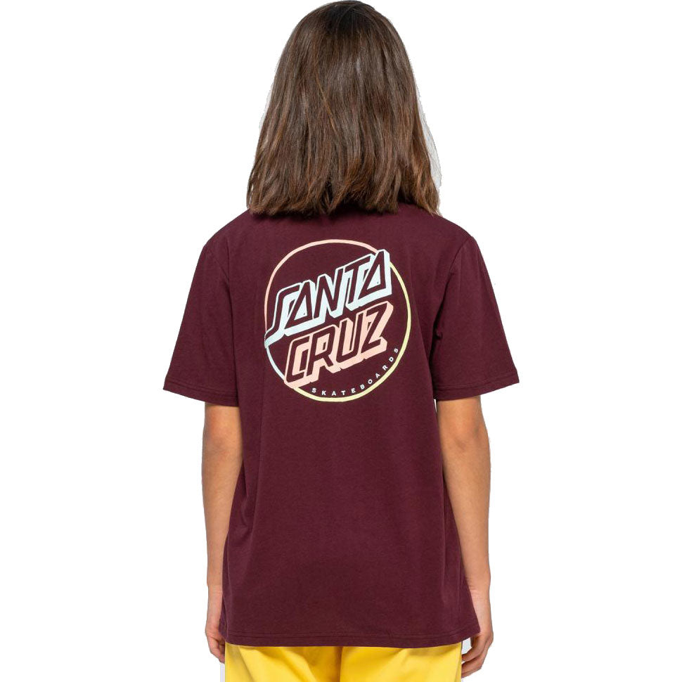 Santa Cruz Opus In Colour T Shirt - Beetroot