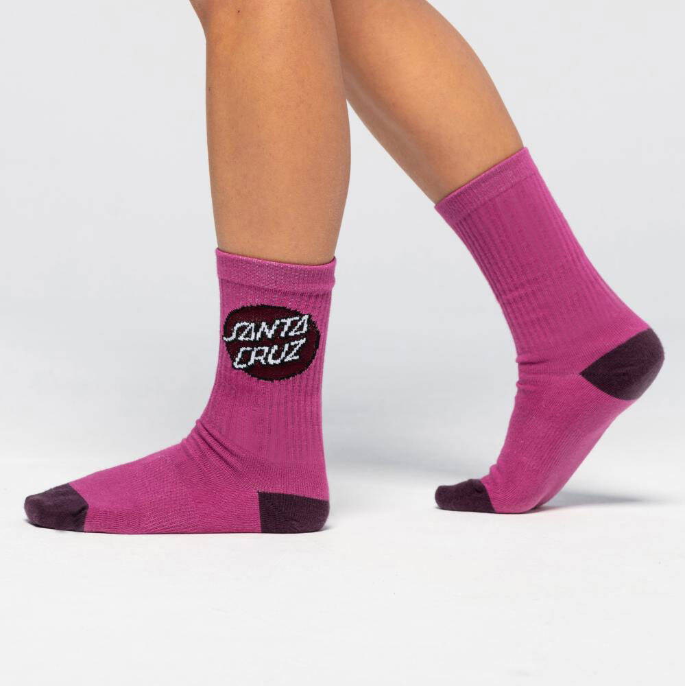 Santa Cruz Womens Pop Dot 3 Pack Socks - Assorted