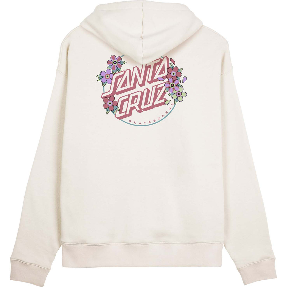 Santa Cruz Blooming Dot Hoodie - Off White