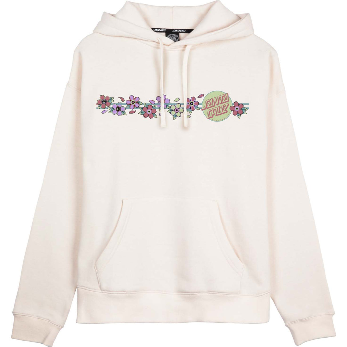 Santa Cruz Blooming Dot Hoodie - Off White