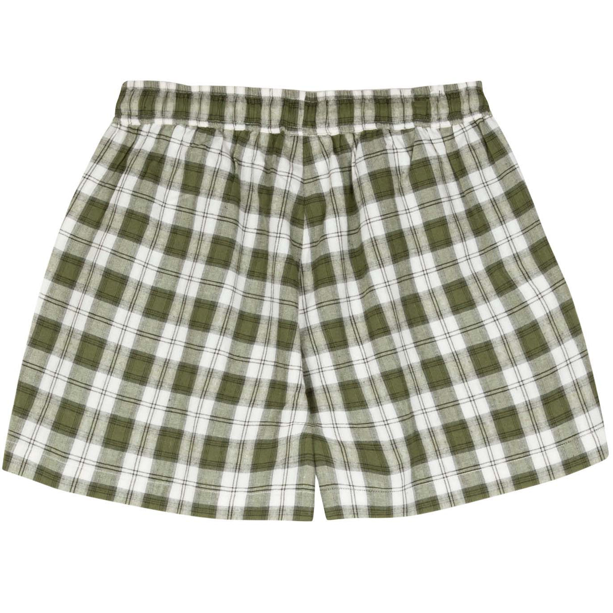 Santa Cruz Classic Plaid Womens Shorts - Grey/Green Check