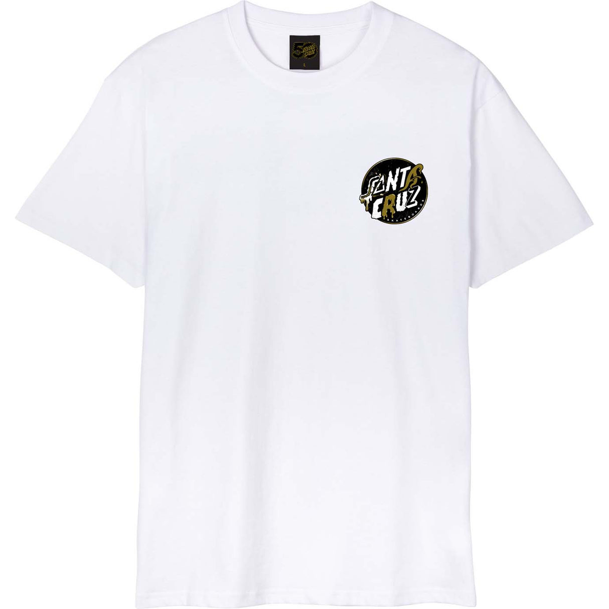 Santa Cruz DNA Dot T Shirt - White