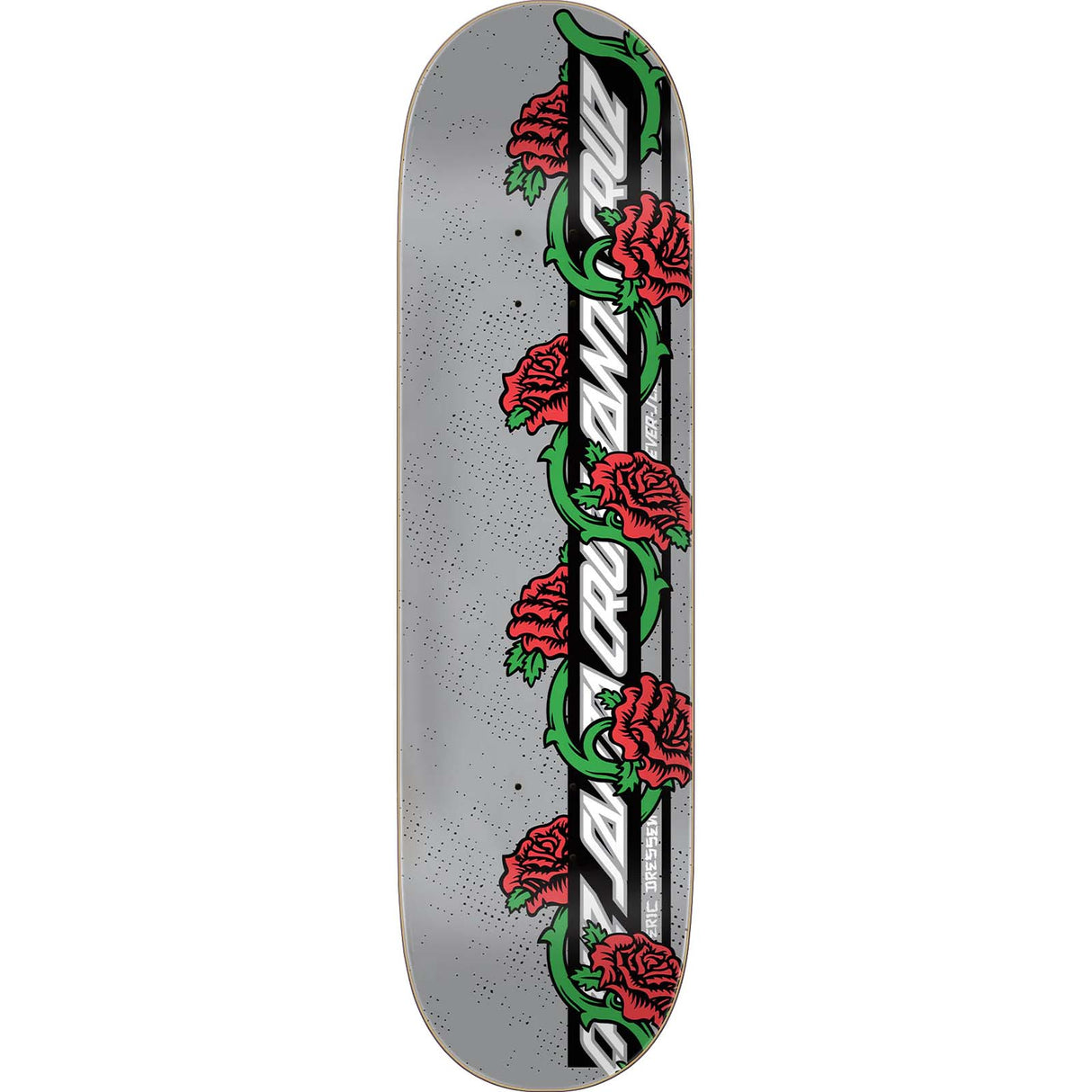 Santa Cruz Everslick Rose Vine Skateboard Deck - Dressen 8.5"