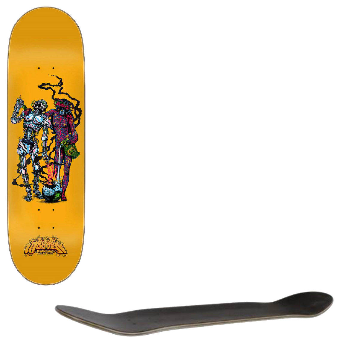 Santa Cruz VX Duo Skateboard Deck - Wooten 8.5"