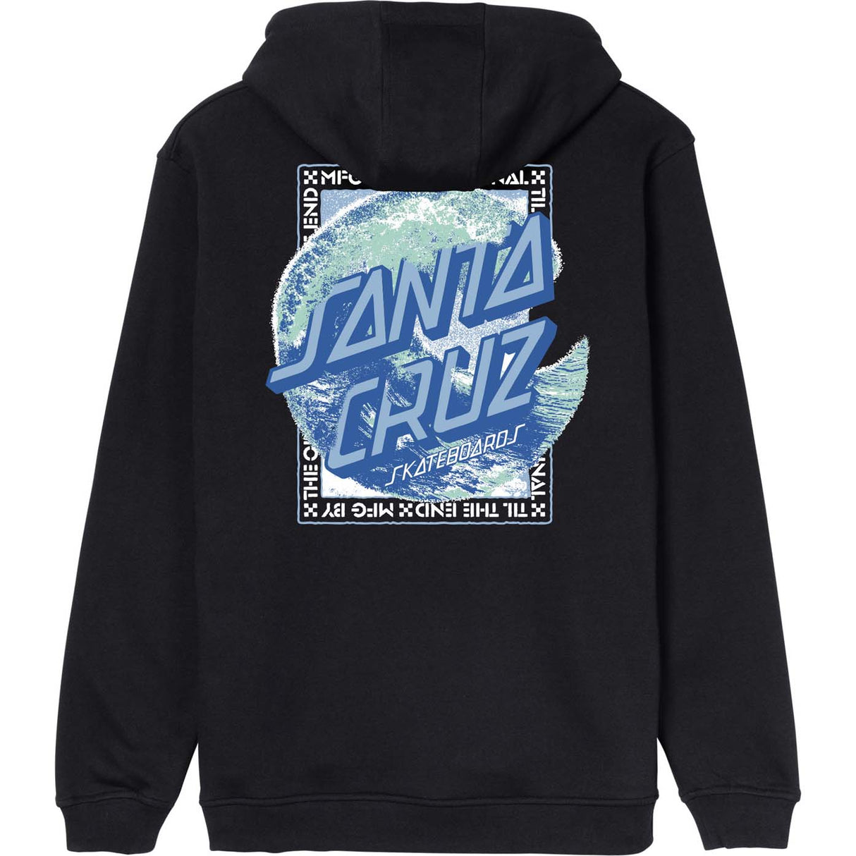 Santa Cruz Breaker Dot Hoodie - Black