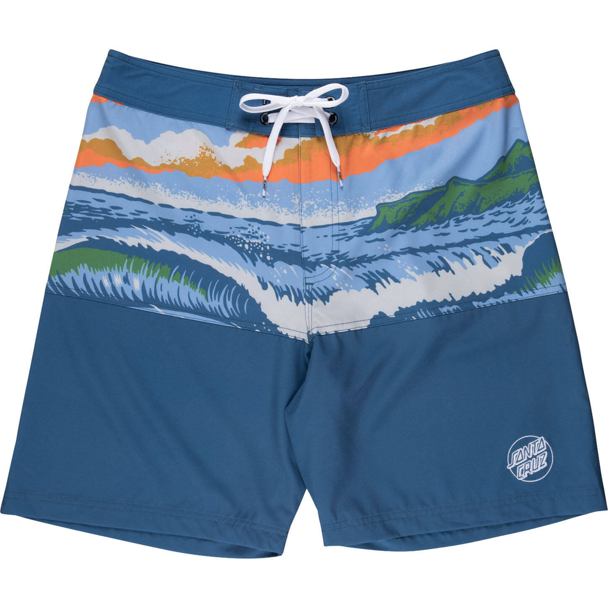 Santa Cruz Water View Boardshorts - Dusty Blue
