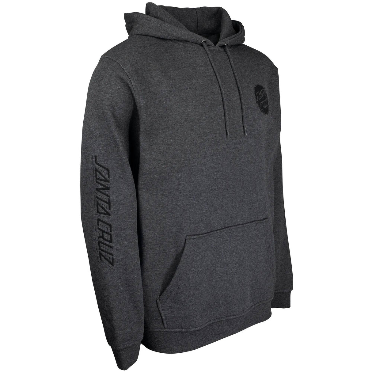 Santa Cruz Contra Dot Mono Hoodie - Charcoal Heather